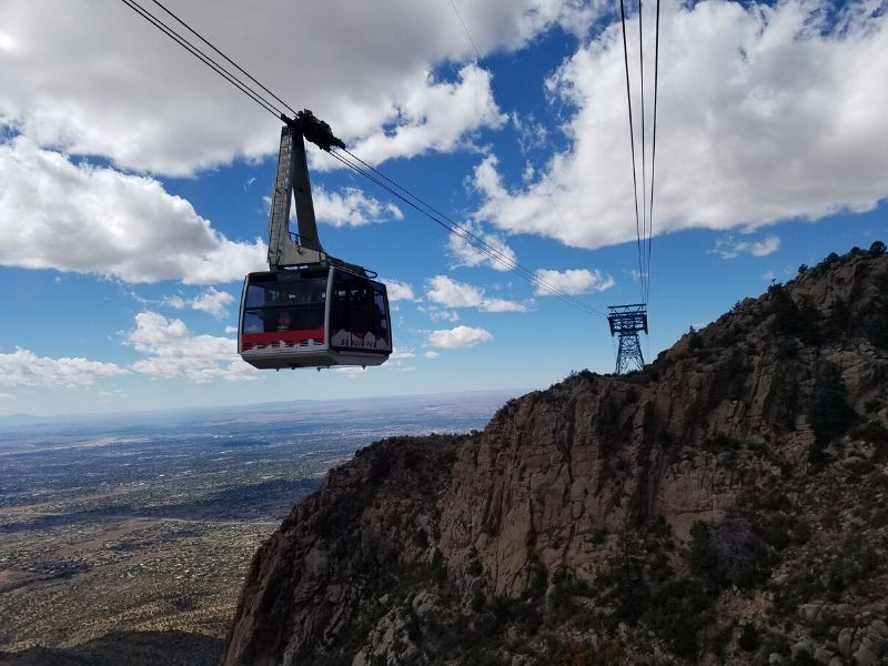 Sandia Peak Tram in Albuquerque NM