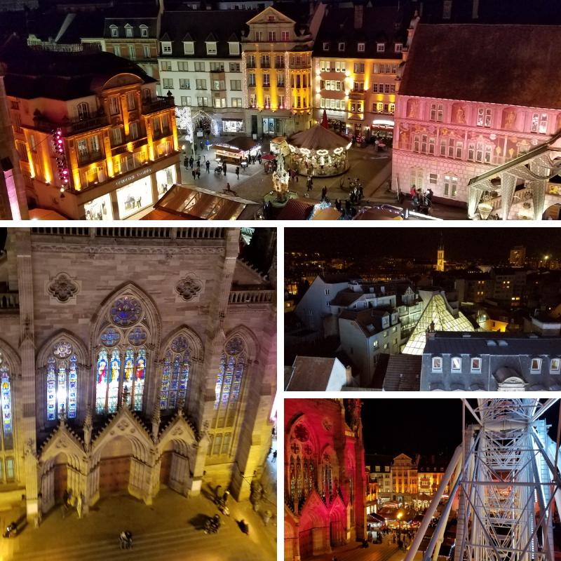 Views from the Ferris Wheel in Mulhouse France