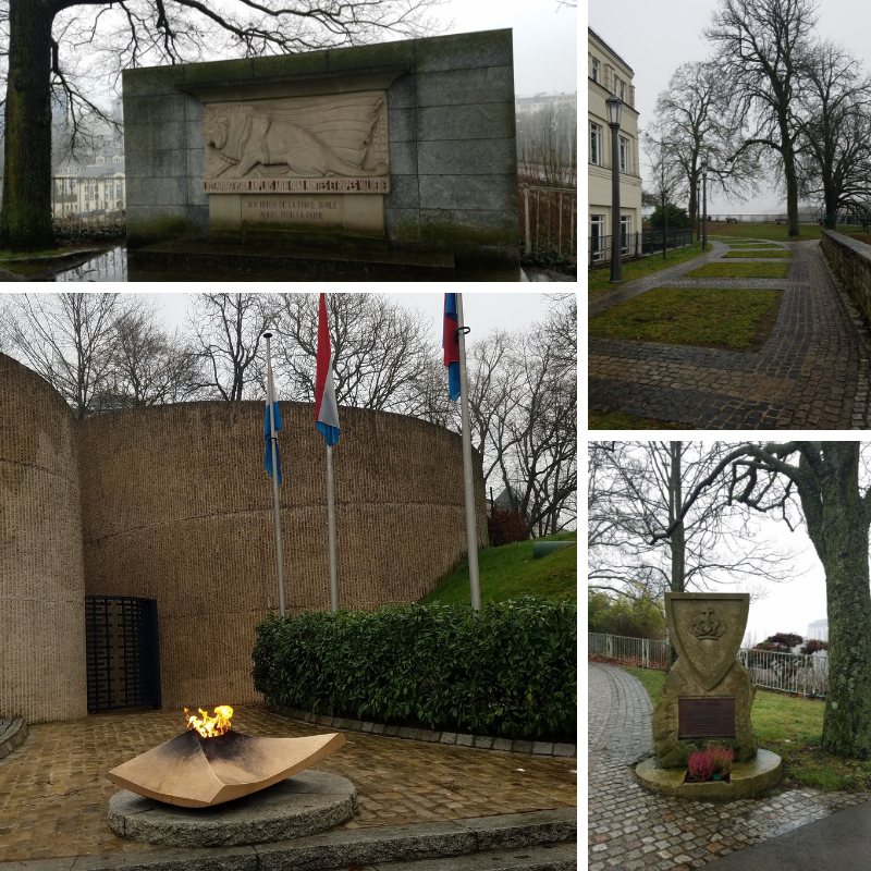  Monument National de la Solidarité Luxembourgeoise, Eternal Flame