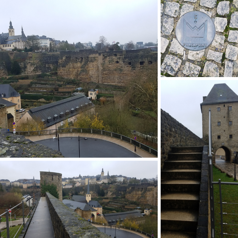 Wenzel Wall, Jacob Tower, The Grund neighborhood, Luxembourg City