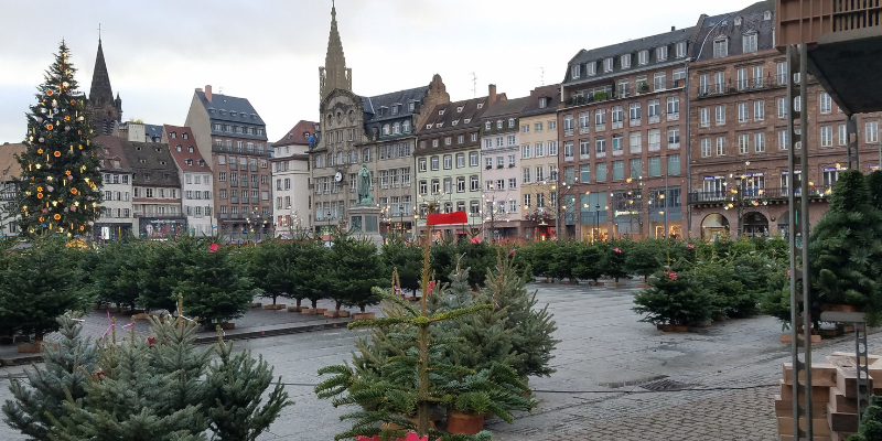 Strasbourg France Christmas Markets, Place Kleber