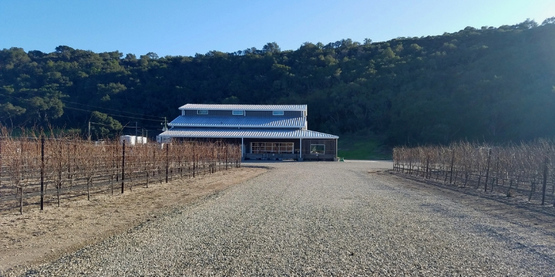 Vineyards and Wine Tasting Room for Peacock Cellars 